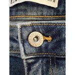 ZARA  Womens Straight-Leg Mid-Rise Blue Denim Jeans Size 8 Photo 4