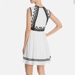 AQUA BLOOMINGDALES XS Applique Trim Mini Dress Photo 1