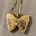 Sterling Silver Women’s vintage 925  heavy enameled butterfly pendant & necklace! Photo 3