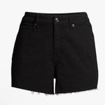 Sofia Vergara Womens Black Jean Shorts Size 18 Womens Cut Offs High Rise New Photo 2