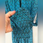 BODEN Clementine Jersey Tunic Dress | Green Black Print | US 6P Photo 3