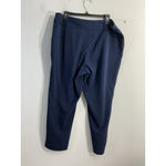 Investments Womans Petite Pullon Casual Pants 16 PS Navy Zip Pockets Photo 1