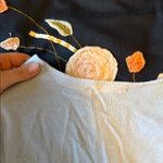 Brandy Melville  Light Blue V-Neck Crop Top Photo 4