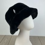 Echo Women's Reversible Faux Fur Bucket Hat OS Black $59 Photo 0