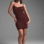 SKIMS Fits Everybody Lace Slip Dress Oxblood Size Large Photo 1