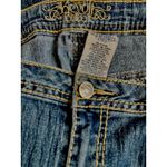 Y2K Revolt Low Waisted Denim Jeans Sz 12 Blue Faded Pants Photo 4