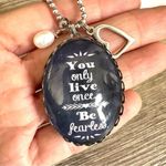 “You only live once “ charm pendant necklace Photo 8