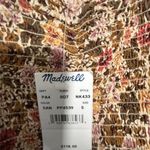 Madewell NEW Tucker Tie Strap Lucie Mini Dress Beige Floral XS Bloomcore Scandi Photo 5