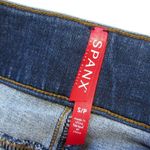 Spanx NWT 20203R Distressed Skinny in Medium Wash Pull-on Stretch Jeans S Photo 4