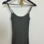 SKIMS Ribbed Long Slipdress in Gunmetal Size X-Small Photo 6