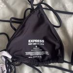 EXPRESS NWT Triangle Body Contour Swim Top — MEDIUM Photo 1