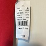 PacSun NWT  EST.PAC. 1980 V-neck Americana Red Top Size XXLarge Photo 3