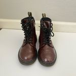 Dr. Martens 1460 Glitter Lace Up Zipper Boots Rose Brown Size Women’s 5 Photo 3