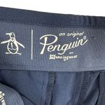 Penguin By Munsingwear Navy Blue White Trim High Rise Stretch Shorts Size 10/14 Photo 6