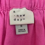 A New Day Linen Blend Side Wrap Midi Skirt S Photo 2