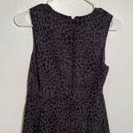 Kirna Zabete at Target Faux Wrap Dress Gray Animal Print Size 6 Photo 9