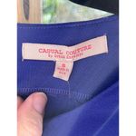 Casual Couture By Green Envelope Cobalt & Black Mini Sheath Dress Size S. NEW Photo 6