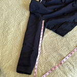 Vintage luxury suit set / tuxedo style George’s Rech strapless dress w/ jacket Black Photo 8