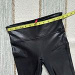 Spanx Faux Leather Black High Rise Faux Leather Leggings Women’s Size XS Photo 6