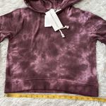 Threads 4 Thought Threads for thought cropped hoodie tie dye in muave size XS Photo 5