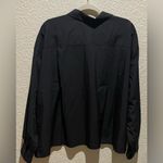 Athleta NWT  Cropped Stretch Tech Top Shirt in Black Size 2X Photo 5