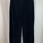 Valerie Stevens  Size Petite Small Velvet Velour Straight Leg Track Pants Retro Photo 0