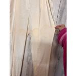 Liz Baker Tall Cream Dress Pants Women’s 20T High Rise Straight Leg Workwear Photo 2