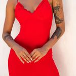 Selfie Leslie Red Dress Photo 3