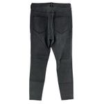H&M  Curvy Jegging Womens Skinny Jean Size 10 High Waist Stretch Charcoal Denim Photo 1
