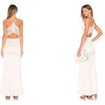 Lovers + Friends Revolve Lover+Friends Light Pink Paris Maxi Lace Back Dress Photo 1
