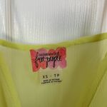 Free People  Intimately neon yellow cami tank top Photo 5