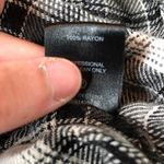 Generation Love  Black White Plaid Button Down Photo 2