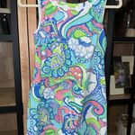 Lilly Pulitzer Delia Conch Republic Lace embroidered Pique Shift Dress preppy Photo 0