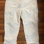 Gloria Vanderbilt white pixie capris Size 16W Photo 1