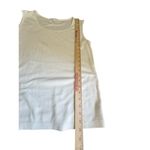 JM Collection Womens Tank Top XXL 2XL White Trim at Neckline Sleeveless Shirt Photo 6