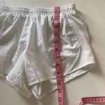 Nike  Dri-Fit White Running Shorts Women’s Medium | Athletic Training Gym Activew Photo 4