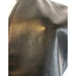 Mixit Vintage lambskin black leather lined V neck vest, zipper closing size 12T Photo 11