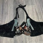 Forever 21  “AHA” Rodeo Black Bra Shirt Top; Large Women’s Photo 0