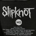 Slipknot Gasmask Distressed Heavy Metal Band Tee M Photo 3