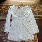 Amazon White sheer coverup Photo 3