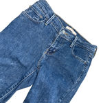 Levi's Blue Cropped Distressed Jeans Photo 3