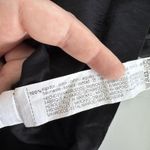 ZARA ‎ Shirt Womens Small Black Oversized Boxy Utility Workwear Pockets Photo 3