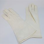 NWOT Vintage Lee Begman White Cotton Gloves White Photo 1