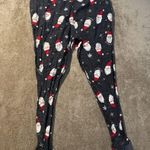 Old Navy  Pajama Pants Adult Large Christmas Match The Fam Santa Gray Joggers Photo 2