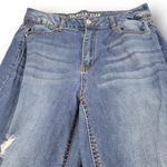 Vanilla Star Jeans Size 15 Womens Mom Jean Denim Pants Distressed Destroyed Torn Ripped Photo 2