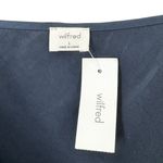 NEW/NWT Wilfred Only Total Eclipse Navy Blue Slip Dress Size Large Aritzia Photo 4