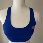 The North Face  sport bra size small. Color blue. Photo 3