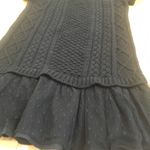 Red Valentino Valentino Red Short Sleeve Ruffled Sweater Dress Photo 5