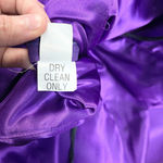 Vintage 80s Prom Dress Satin Womens 7/8‎ Royal Purple Glam Sweetheart Whimsigoth Size undefined Photo 12