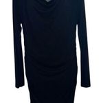 Queen Mum Black Maternity Dress Size Large Photo 0